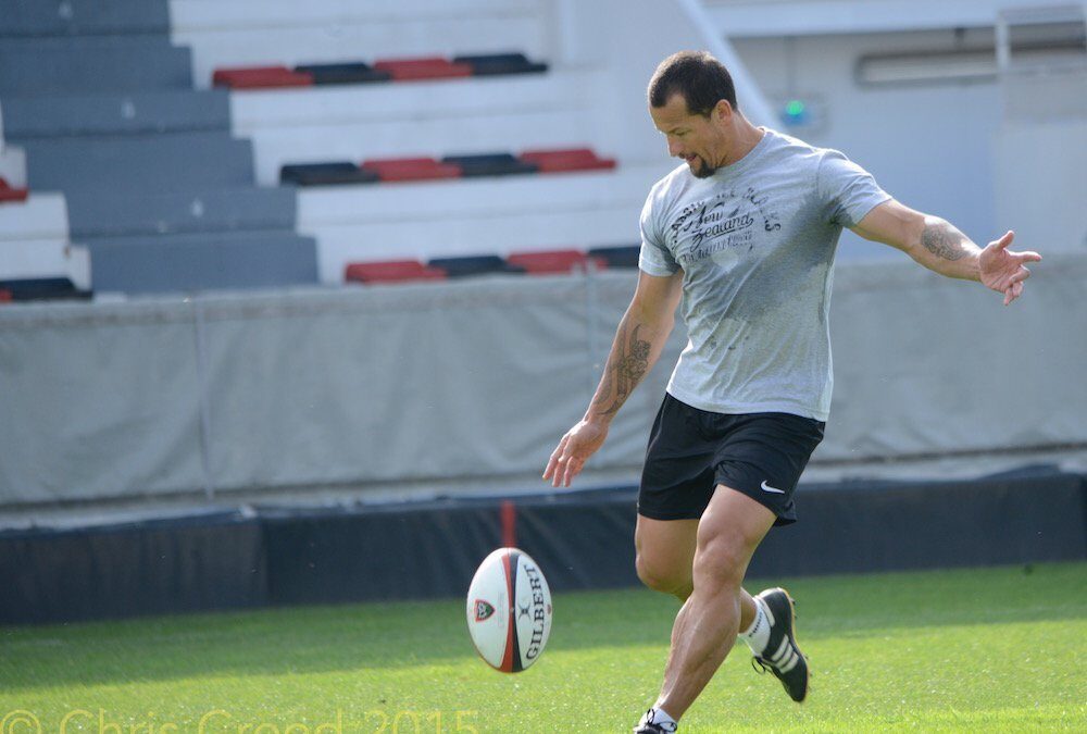 Carlos Spencer Classic All Blacks Rugby Player