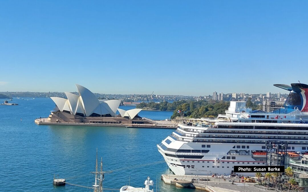 Veronique travelling in Australia