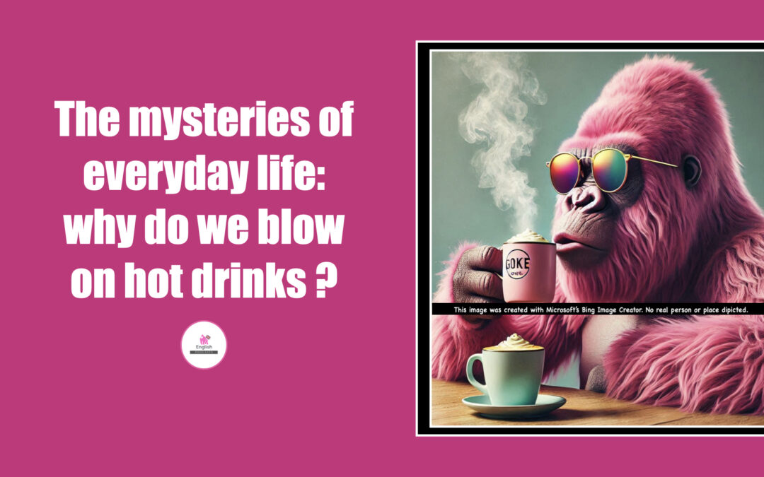 Why do we blow on hot food?
