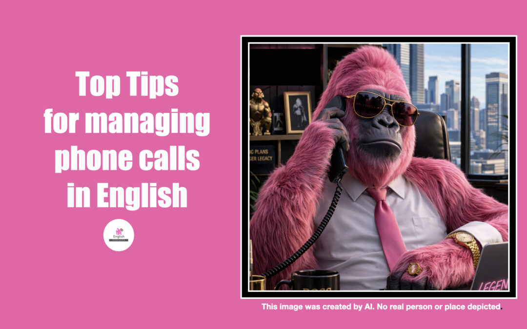 Managing phone calls in English