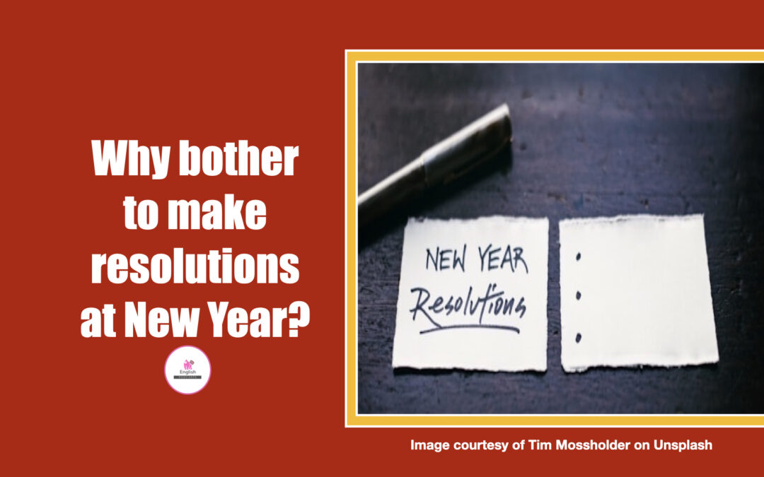 Resolutions, why bother ?