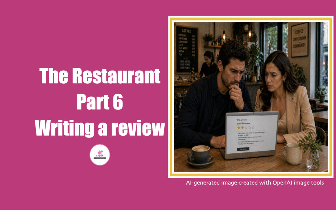 Restaurant 6: Writing a review
