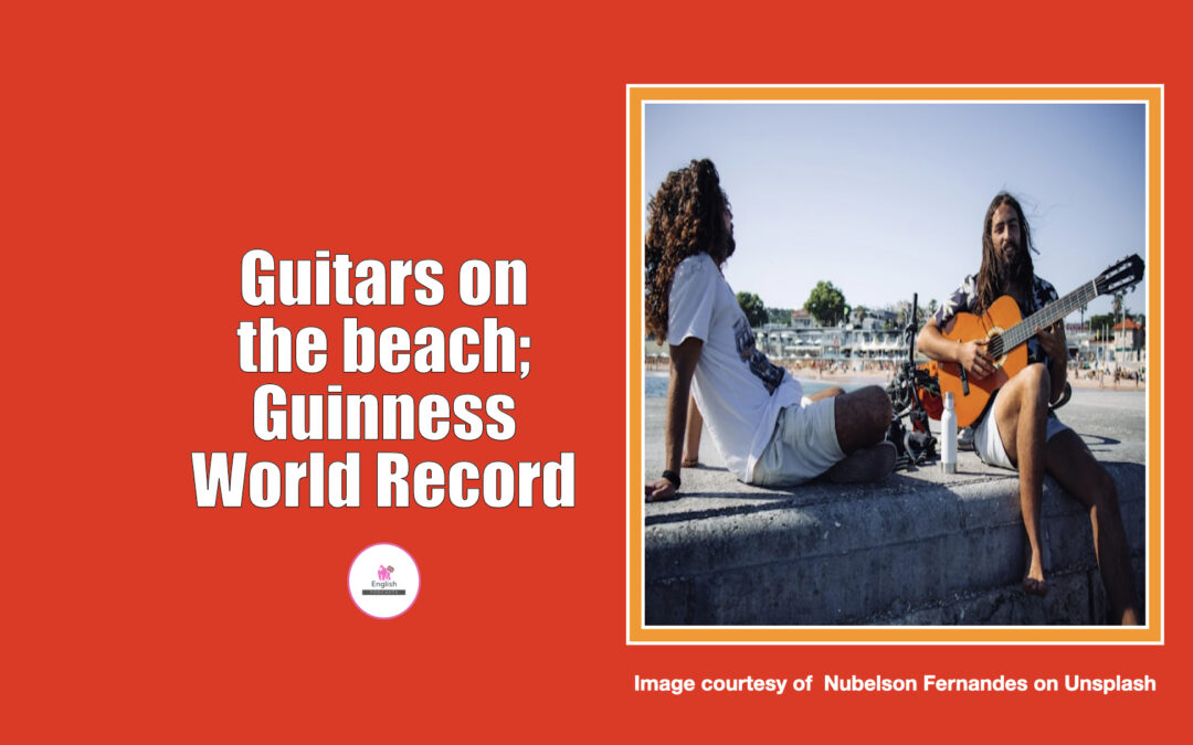 1 000 guitars on the beach